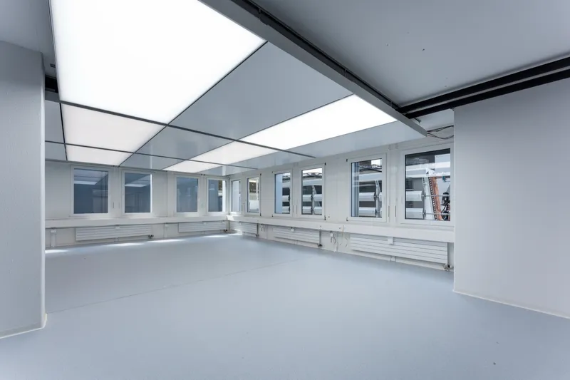 Bruker AG: Projektaufnahme mit interpanel Deckensegeln