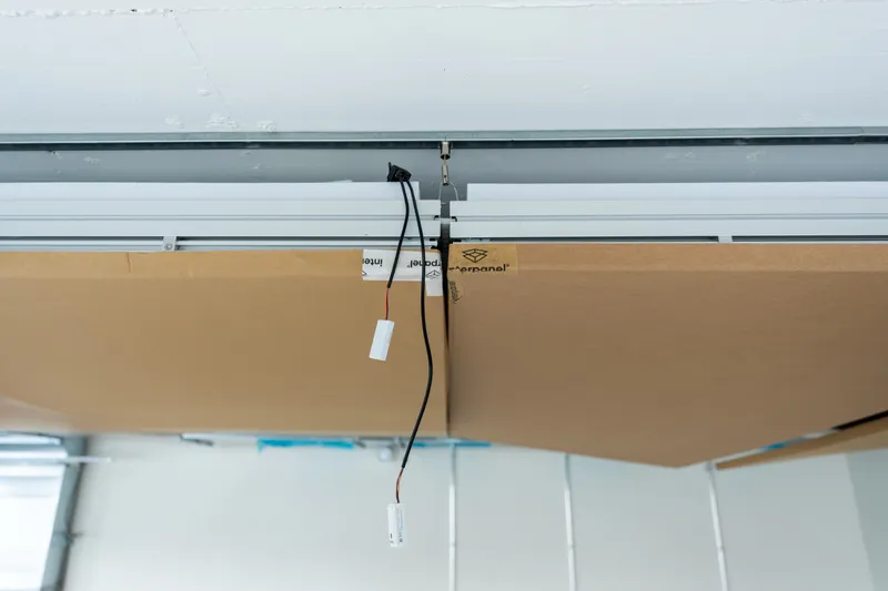 Bruker AG: Projektaufnahme mit interpanel Deckensegeln