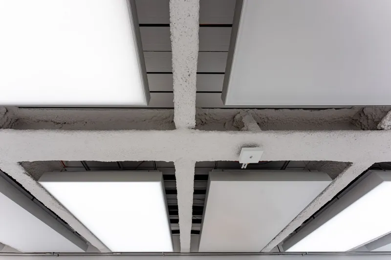 Bruker AG: Projektaufnahme mit interpanel Deckensegeln