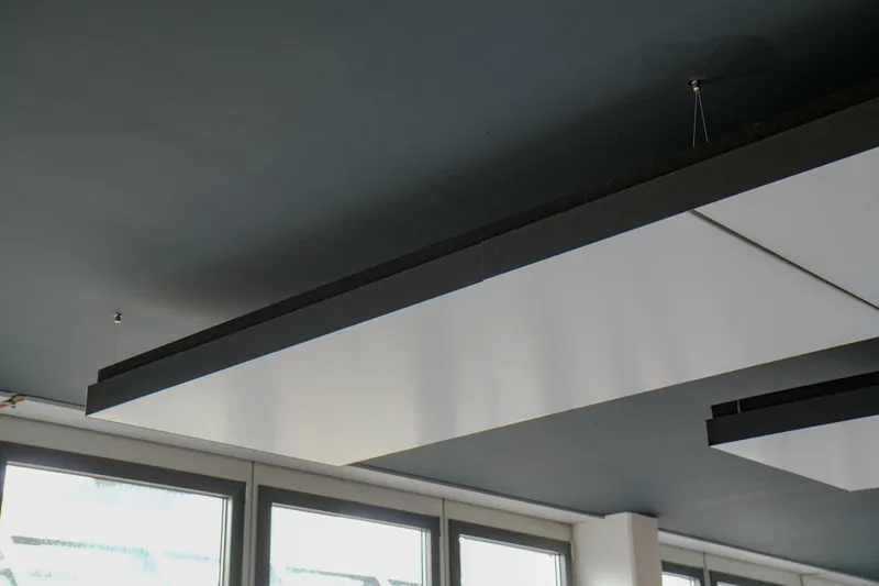 Friedrichscarré Stuttgart: Projektaufnahme mit interpanel Deckensegeln