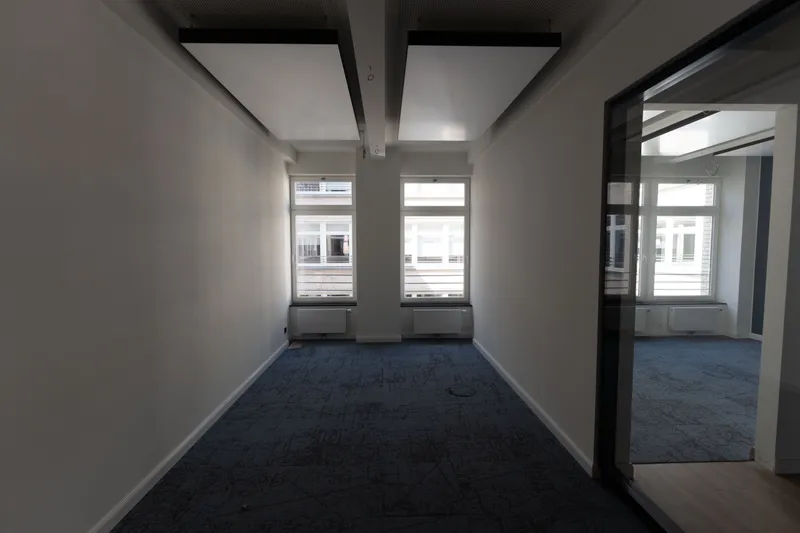 Kaisergalerie Hamburg: Projektaufnahme mit interpanel Deckensegeln