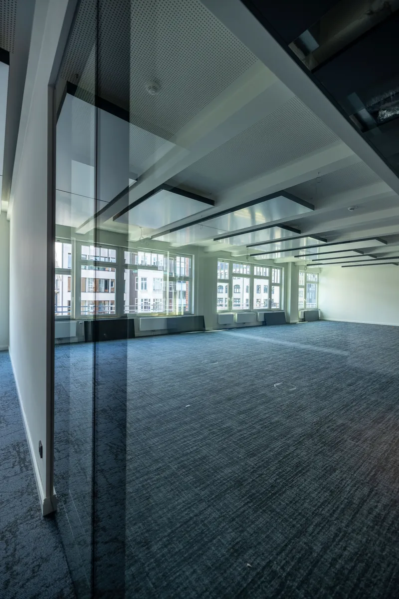 Kaisergalerie Hamburg: Projektaufnahme mit interpanel Deckensegeln