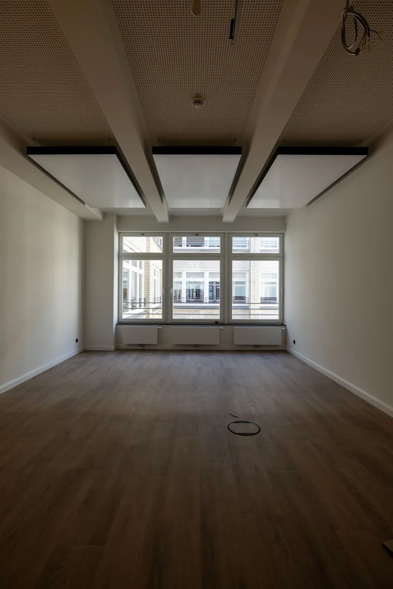 Kaisergalerie Hamburg: Projektaufnahme mit interpanel Deckensegeln
