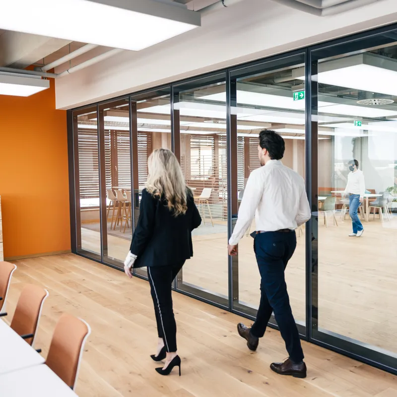Kroop & Co: Projektaufnahme mit interpanel Deckensegeln