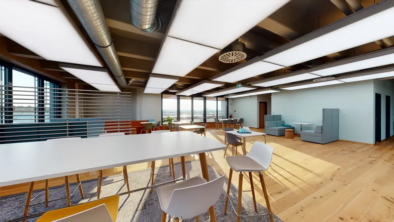 Kroop & Co: Projektaufnahme mit interpanel Deckensegeln