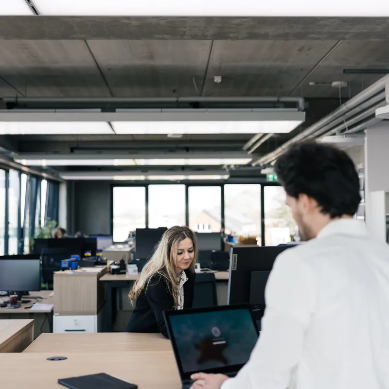 Kroop & Co: Projektaufnahme mit interpanel Deckensegeln