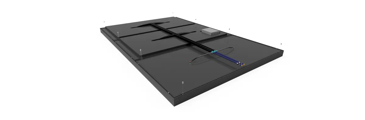 CAD- und BIM-Detailzeichnungen des interpanel Deckensystems