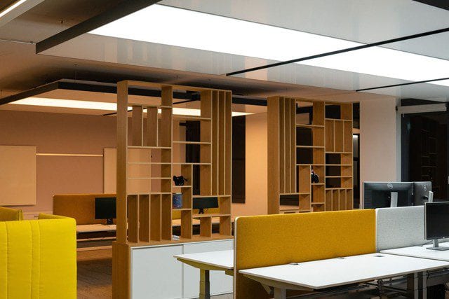 Klimaleuchte für ideales Büroraumklima